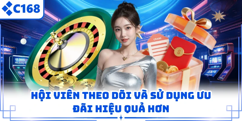 Hội viên theo dõi và sử dụng ưu đãi hiệu quả hơn
